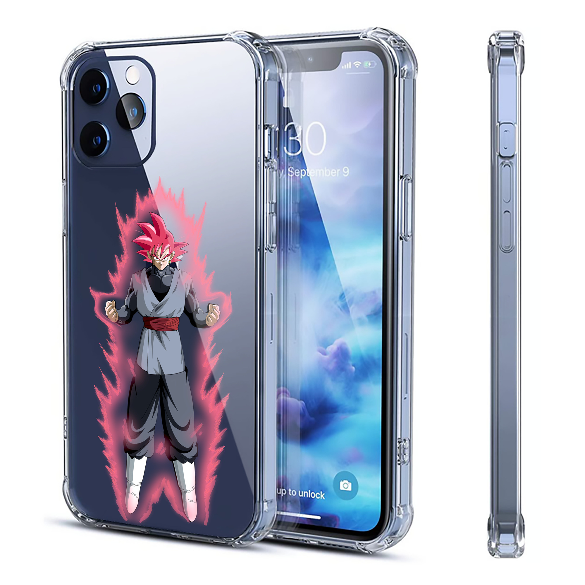 （画像用） ドラゴンボール ベジット DRAGON BALL Vegetto 【iPhone 12シリーズ対応】透明スマホケース（クリアソフトケース）